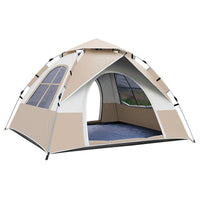 Automatic Pop-Up Camping Tent with Large Windows for Outdoor Picnics and Travel