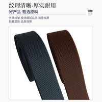 Elastic Twill Woven Belt for Men, Casual Outdoor Tactical Pant Waistband