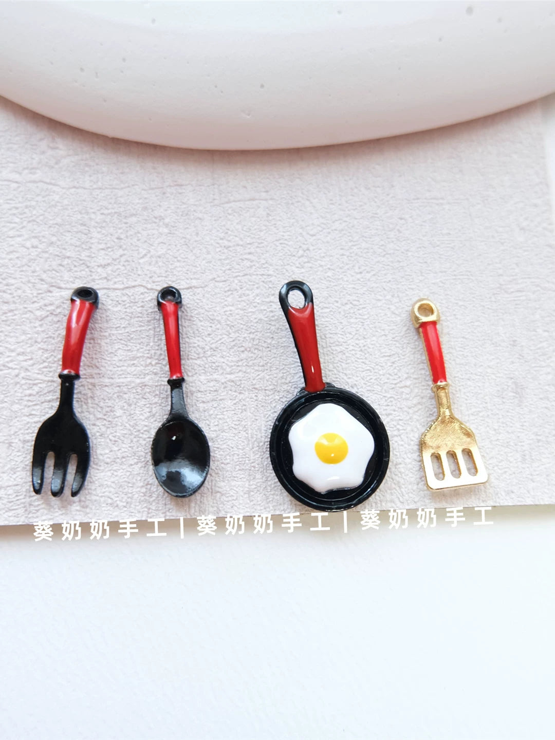 Miniature Resin Cutlery for DIY Crafts, Dollhouse Decor, and BJD Doll Accessories