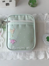 Polka Dot Multi-functional Ita Bag Passport Holder with DIY Card Slot