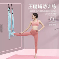 Aerial Yoga Swing Set for Home Use - Door Frame or Wall Mount - Backbend and Inversion Aid