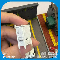 1/64 Scale Miniature Outdoor Electrical Box Model for Diorama and Sand Table Decor
