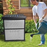 Outdoor Waterproof Storage Cabinet for Garden Patio Tools and Supplies