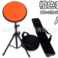 8-inch Dumb Drum Practice Pad Set with Stand for Drummer Training