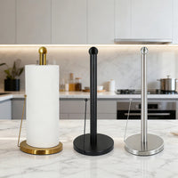 Kitchen Countertop Paper Towel Holder Stand for Plastic Wrap and Napkins