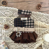 Pet Dog Dress Autumn/Winter Princess Skirt for Small to Medium Dogs