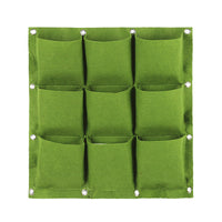 Vertical Wall Planter Felt Grow Bags for Indoor Outdoor Plants