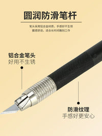 Huanmei DIY Craft Carving Knife Set with A5 Cutting Mat for Paper, Wood, and Rubber Stamps