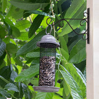 Metal Wall-Mounted Planter Holder for Indoor/Outdoor Decor