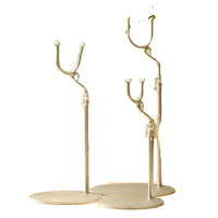 BJD Doll Metal Display Stand for Photography and Outdoor Use, Aluminum Alloy