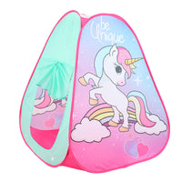 Unicorn Kids Play Tent Indoor Outdoor Picnic Game House for Toddlers