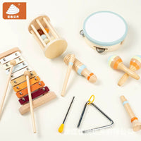 Orff Montessori Wooden Musical Instrument Set for Early Childhood Education