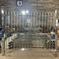 Stainless Steel Wall Fence for Villas & Factories, Security Isolation Barrier