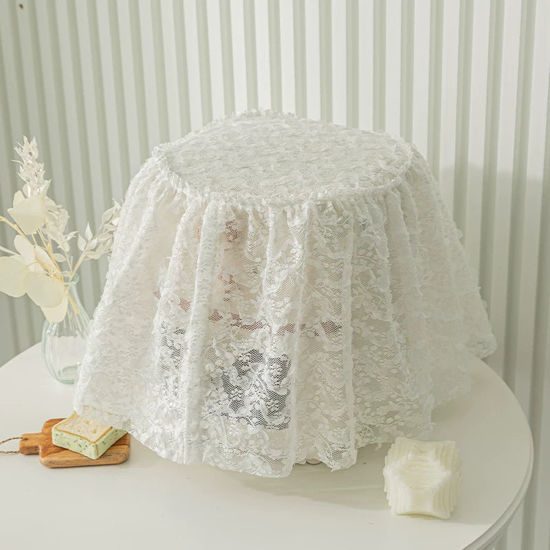 French Lace Dust Cover for Rice Cooker Air Fryer Blender
