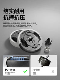 Adjustable Dumbbell Set for Men and Women, Home Gym Weight Training Equipment with Barbell and Kettlebell Options