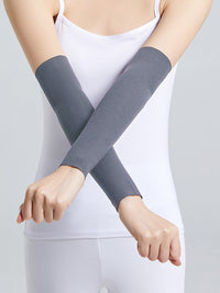 Modal Thin Elbow Sleeves for Joint Protection, Windproof Cycling, and Postpartum Warmth