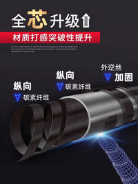 Carbon Fiber Pool Cue Stick for Billiards and Snooker, 10mm Tip