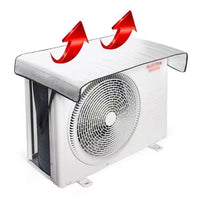 Outdoor AC Unit Cover Sunscreen Flame Retardant Heat Insulation Aluminum Foil Bubble Dust Rain Protector
