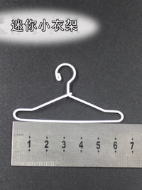 Doll Clothes Rack and Hangers for BJD, Blythe, OB27, and 1/6 Scale Dolls
