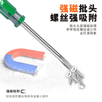 High Transparency Striped Handle Slotted Phillips Flat Head Screwdriver Set for Home Appliance Toy Industrial Maintenance Disassembly Tool