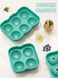 Food-Grade Silicone Large Sphere Ice Cube Mold for Whiskey and Beverages