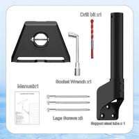 Adjustable Wall Mount for Outdoor V3 Camera - Rustproof & Waterproof Pole/Roof Installation Kit