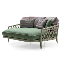Outdoor Wicker Patio Sofa Set for Garden Balcony Hotel Furniture, Waterproof Rattan Sofa