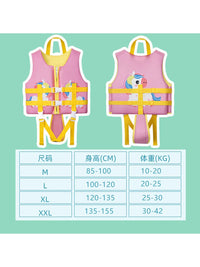 YANYNGS Kids' Professional Buoyancy Life Vest for Swimming and Water Safety