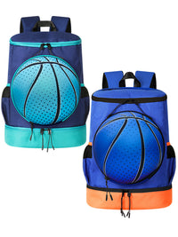 Kids' Large Capacity Sports Backpack for Basketball & Soccer Training Gear