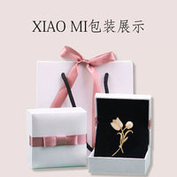 Elegant Tulip Pearl Crystal Brooch for Women, Floral Shawl Pin for Coats and Suits