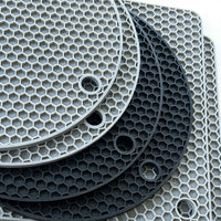Silicone Honeycomb Heat Resistant Pot Holders and Trivets Set - Food Grade, Non-Slip, High Temperature