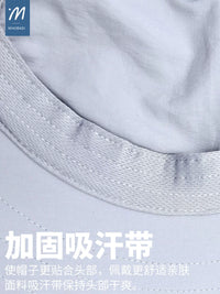 Men's Summer Outdoor Sun Protection Fishing Hat with Wide Brim and Neck Flap