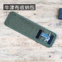 Portable Oxford Cloth Tent Peg Storage Bag for Outdoor Camping