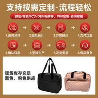 Portable Large Capacity Diaper Bag with Insulated Pocket for Moms