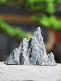 Miniature Artificial Mountain Rockery Ornament for Bonsai and Micro Landscapes