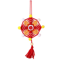 Mandala Yarn Weaving Kit for Kids' DIY Craft and Educational Activity