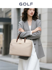 GOLF 2026 New Business Briefcase for Women, Laptop Bag, Document Organizer, Office and Conference Bag, Simple Casual Fashion