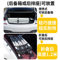 Portable Car Awning Tent for Outdoor Camping and Stalls, Foldable Waterproof Sun Shelter