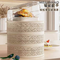 Multi-Layer Collapsible Food Cover for Dining Table, Insulated and Anti-Mosquito