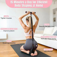 Pedal Resistance Band Set for Home Fitness and Yoga