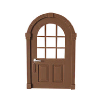 Miniature French Door Model for DIY Dollhouse Decor