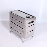 Portable Stainless Steel Wood Burning Tent Sauna Stove for Outdoor Camping Heating and Cooking