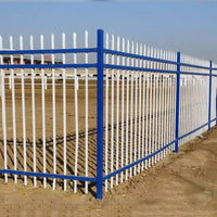 Outdoor Zinc Steel Fence Panel for Villas and Gardens