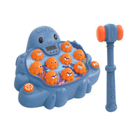Whack-A-Mole Game Toy for Kids, Interactive Parent-Child Early Education Push-Button Game Machine