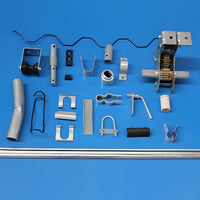 Greenhouse Accessories: Arch Clamp Connectors, Pressure Springs, Duckbill T-Cards, Three-Way Connectors for Greenhouse Structures