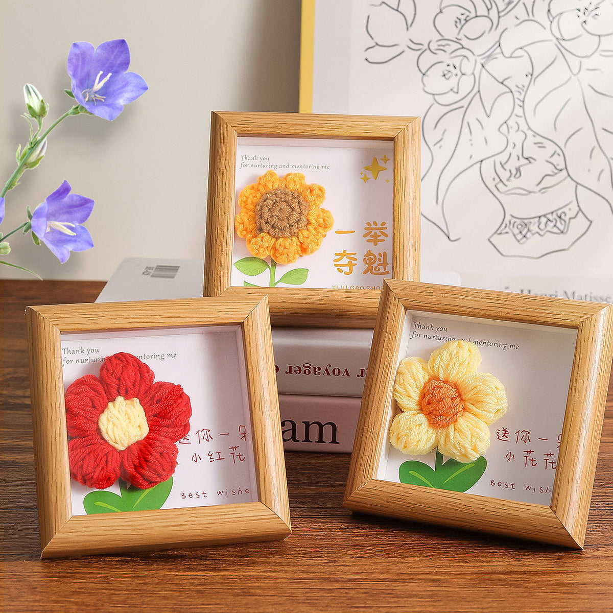 Graduation Season Mini Photo Frame with Decorative Stand, 12x12cm