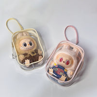Japanese Style PVC Doll Display Bag for Cotton Dolls and Plush Toys