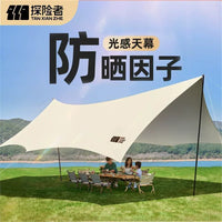 Explorer Silver-Coated Tarp Shelter 16sqm for 4-8 People
