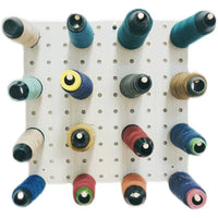 Nordic No-Drill Wall-Mounted Sewing Thread Spool Holder Storage Rack