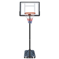 Portable Height-Adjustable Basketball Hoop for Kids and Adults, Indoor/Outdoor Use